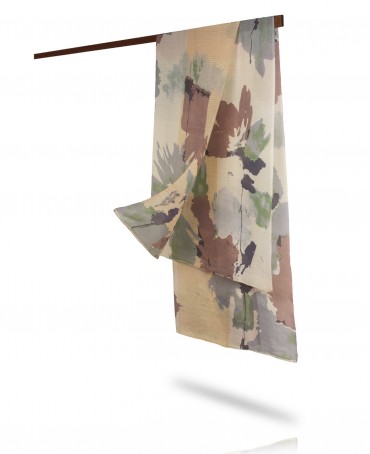 Палантин Женский SN40-FL.ABSTRAITE/BEIGE.DORE